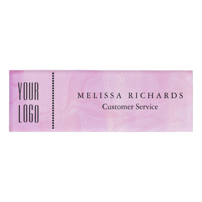Personalised Small Name Badge (Front)
