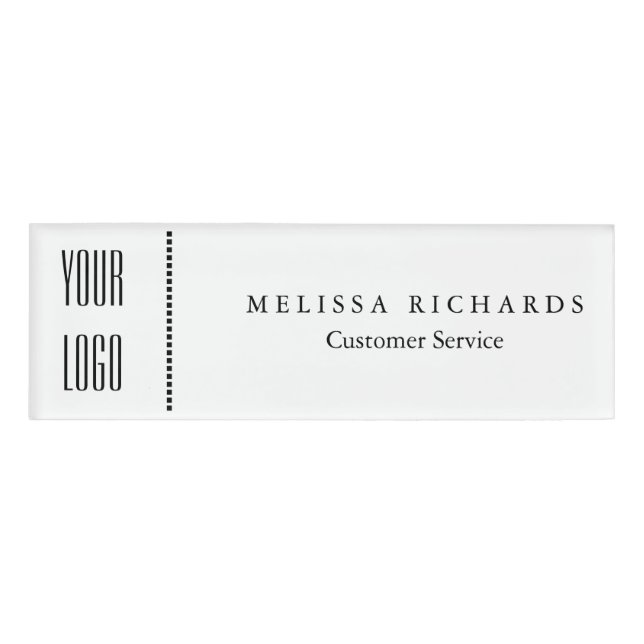 Personalised Small Name Badge (Front)