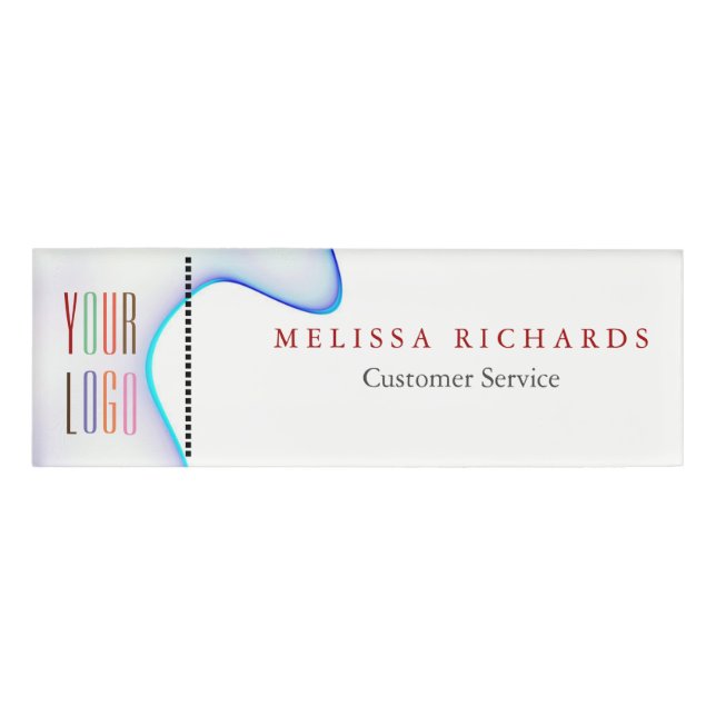 Personalised Small Name Badge (Front)