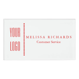 Personalised Small Name Badge