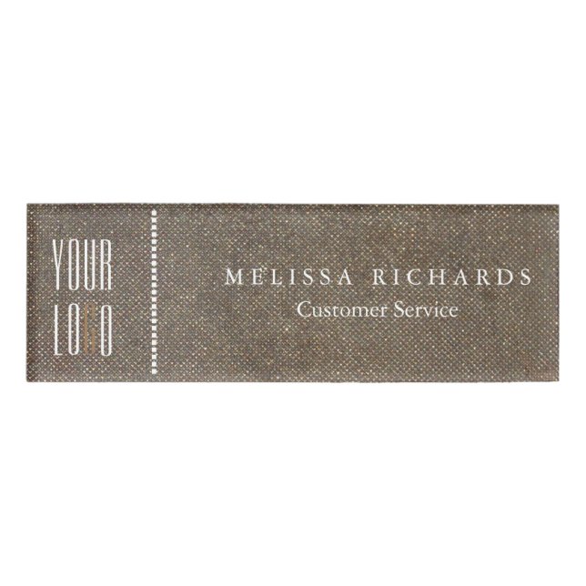Personalised Small Name Badge (Front)