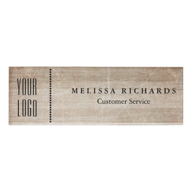 Personalised Small Name Badge (Front)