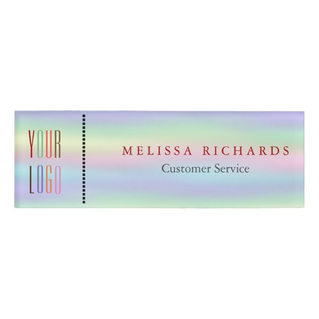 Personalised Small Name Badge (Front)