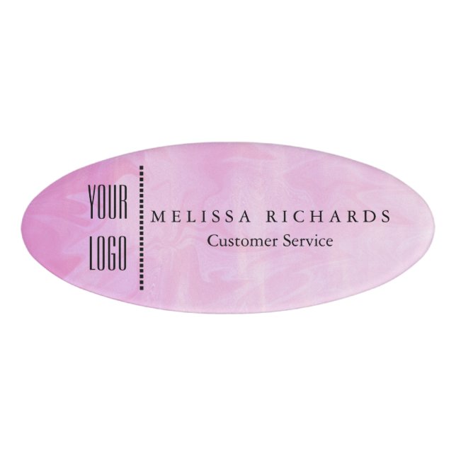Personalised Small Name Badge (Front)