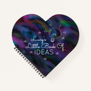 personalised smokey purples little book of ideas