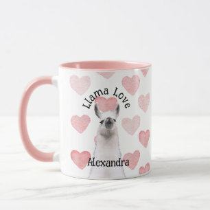 Personalised Snooty Snobby Llama Mug