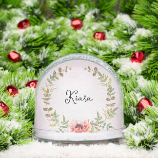 Personalised Snow globe