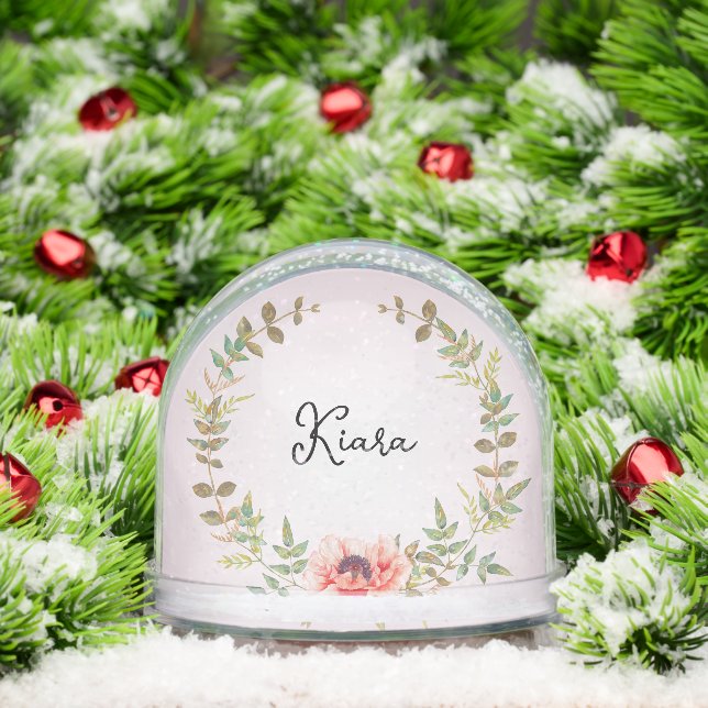 Personalised Snow globe (Christmas)