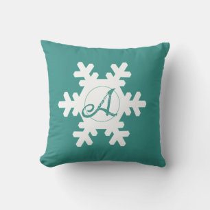 personalised Snowflake Cushion
