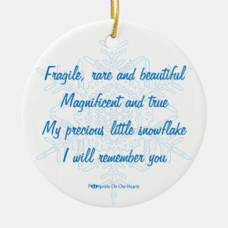 Personalised Snowflake Ornament