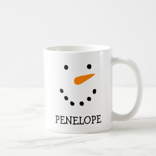 Personalised Snowman Mugs
