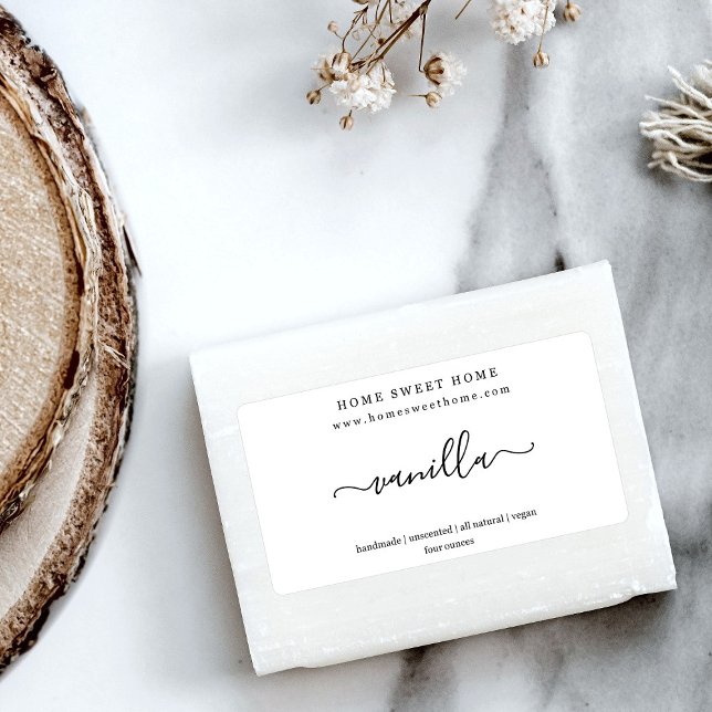 Personalised Soap Label Sticker (Creator Uploaded)