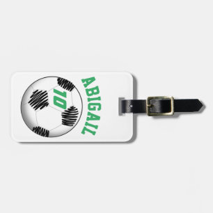 Personalised Soccer Bag Tag