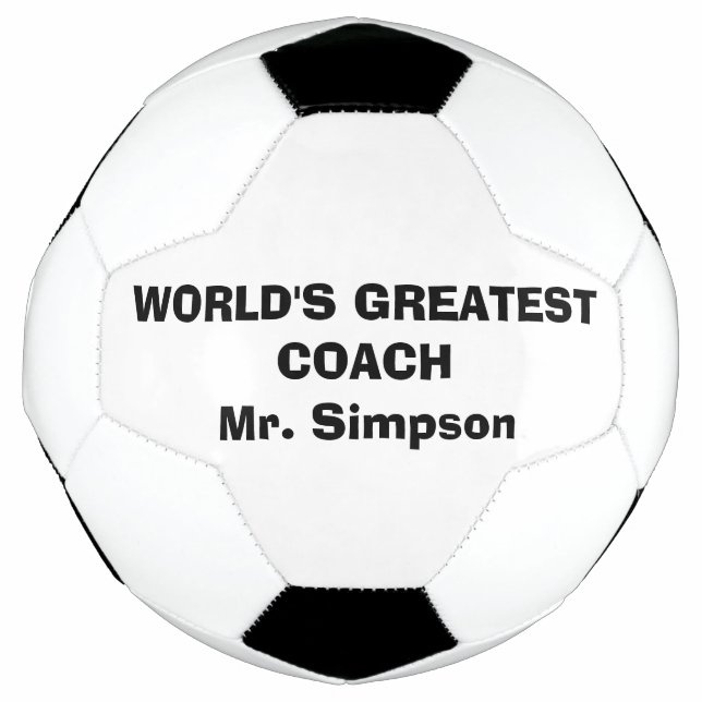 Personalised Soccer Ball (Front)