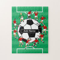 Personalised Soccer Ball and Players