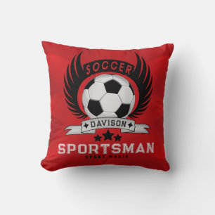 Personalised Soccer Ball Design For Sport Lovers Cushion