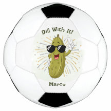 Personalised Soccer Ball Football Dill Pickle