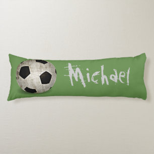 Personalised Soccer Ball Fun Body Pillow