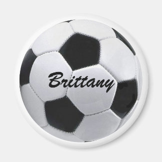 Personalised Soccer Ball Magnet