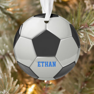 Personalised Soccer Ball Ornament