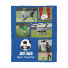 Personalised Soccer Ball Photo Collage Name # Team