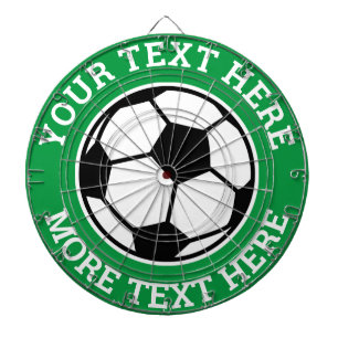 Personalised soccer ball sports game dartboard