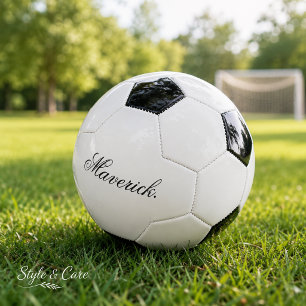 Personalised Soccer Ball with Custom Name for Any