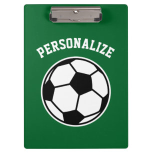 Personalised soccer coach sport accessories custom clipboard