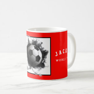 Personalised Soccer Collectable Coffee Mug