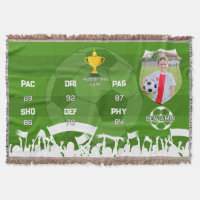 Personalised Soccer Gift For Kids, Custom Fut Card