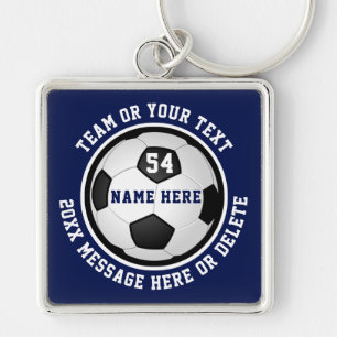 Personalised Soccer Gift Ideas for Players Seniors Key Ring
