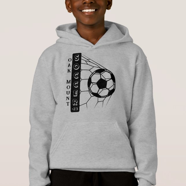 Personalised Soccer Hoodies (Front)