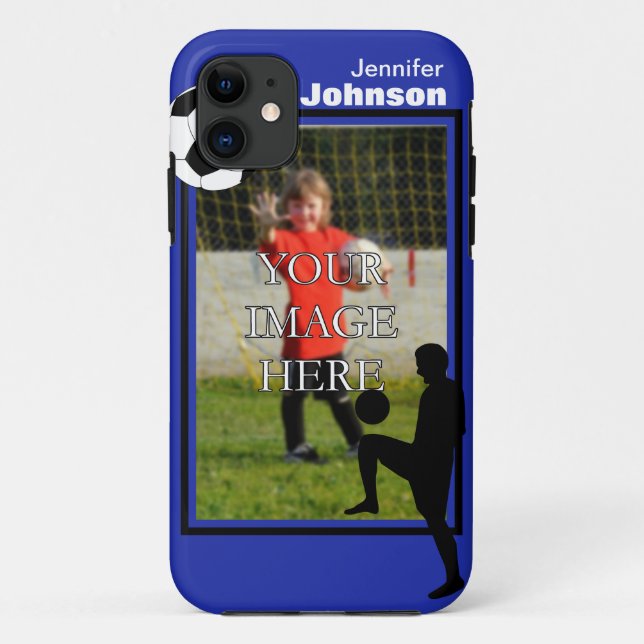 Personalised Soccer iPhone 5 Case (Back)