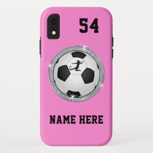 Personalised Soccer iPhone Case, Older to Newest iPhone XR Case