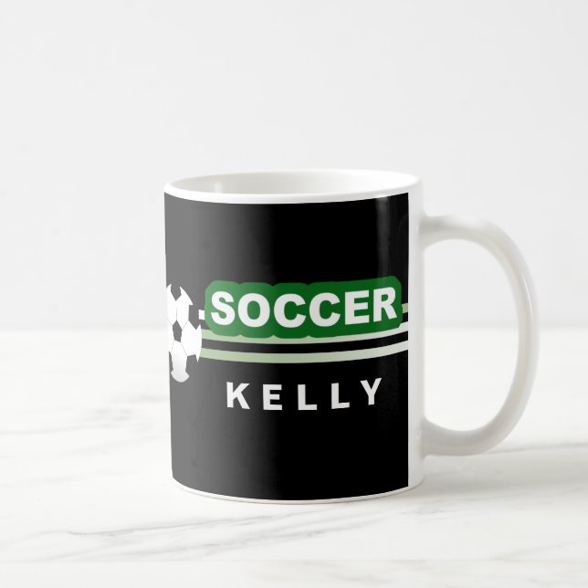 Personalised Soccer Mug (Right)