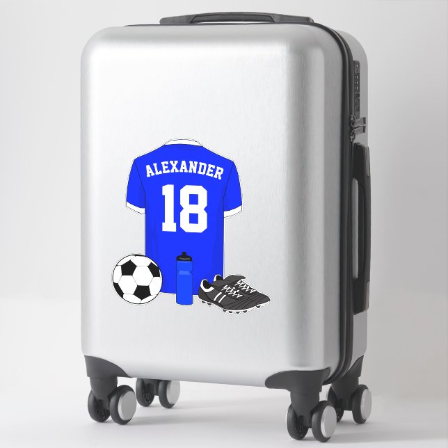 Personalised soccer shirt (Suitcase)