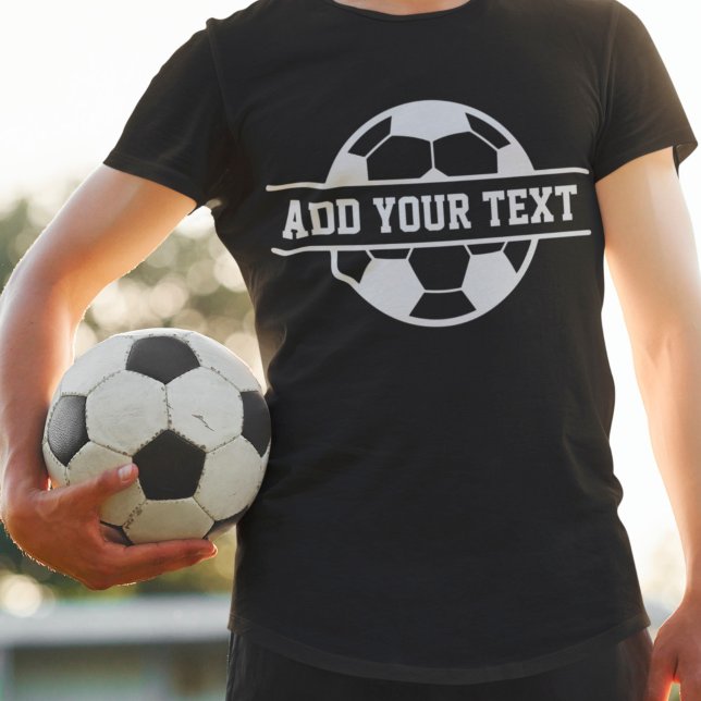 Personalised Soccer T-Shirt (Creator Uploaded)