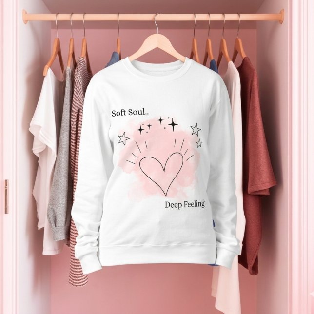 Personalised Soft Soul Women’s Sweatshirt (Creator Uploaded)