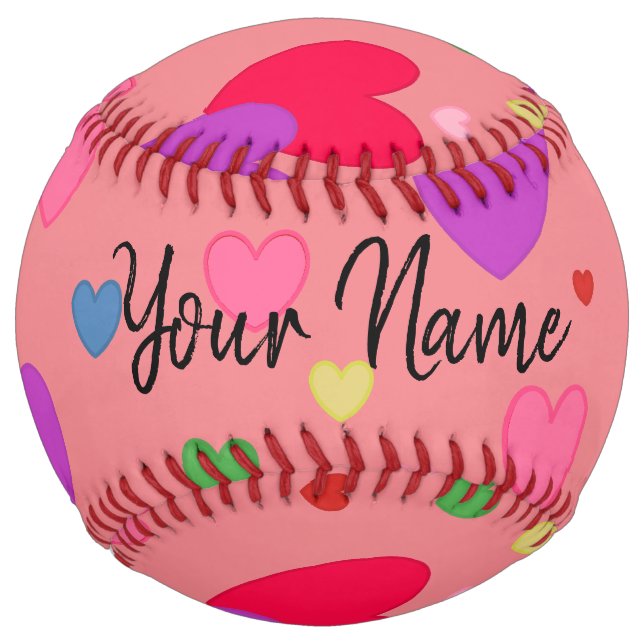 Personalised Softball by HAMbyWG (Front)