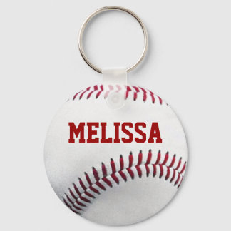 Personalised Softball Keychain