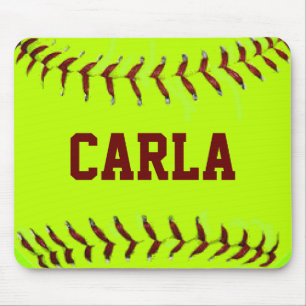 Personalised Softball Mousepad