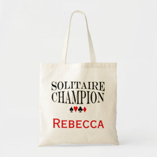 Personalised Solitaire Champion Tote Bag