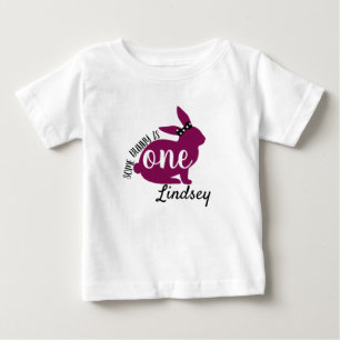 Personalised Some Bunny Is 1 Shirt