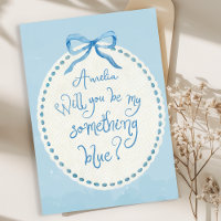 Personalised "Something Blue Crew" Trendy Proposal