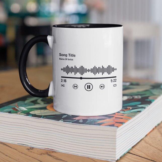 Personalised Song Album Music Lover  Mug (Creator Uploaded)