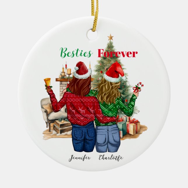 Personalised Soul sister Ornament (Front)