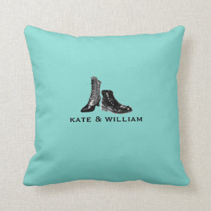 Personalised Soulmates Pillow Blue
