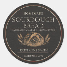 Personalised Sourdough Bread Bakery