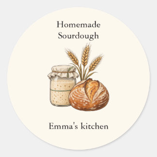 Personalised Sourdough Bread Kitchen Label
