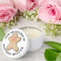 Personalised Soy Wax Candle Favour